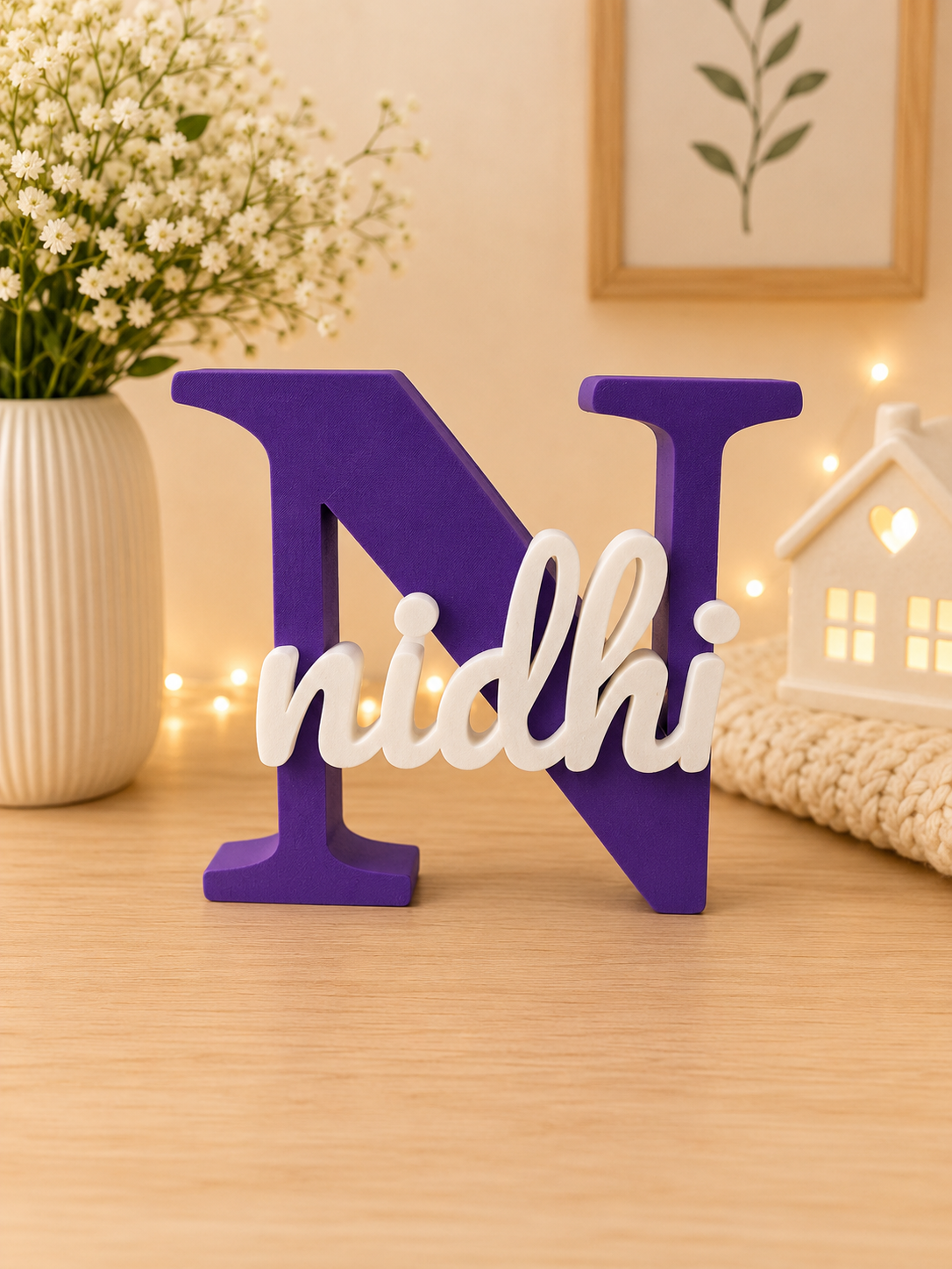Personalised 3D Name Stand
