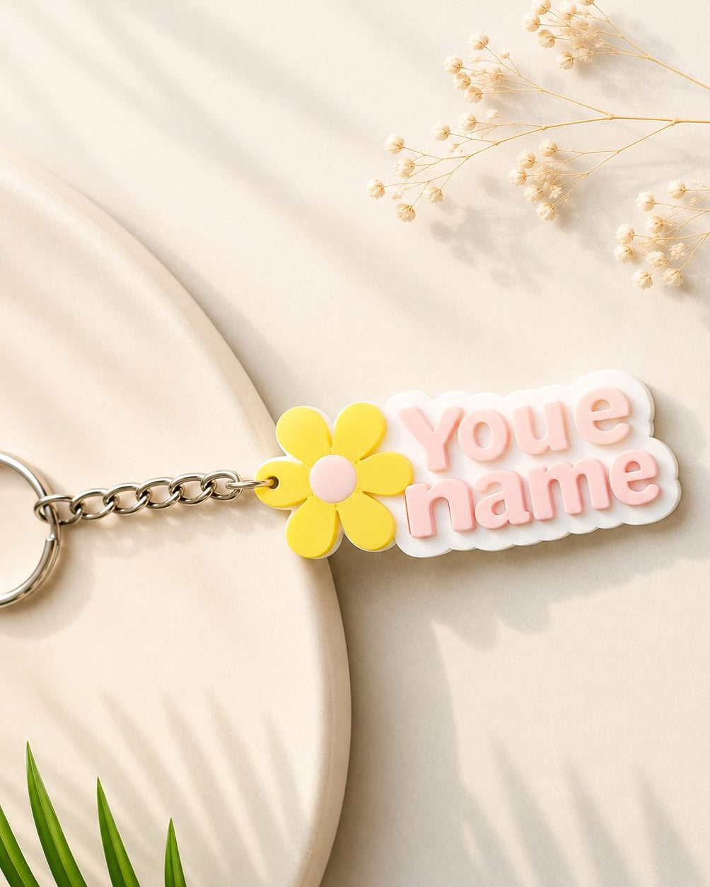 Floral Keychain