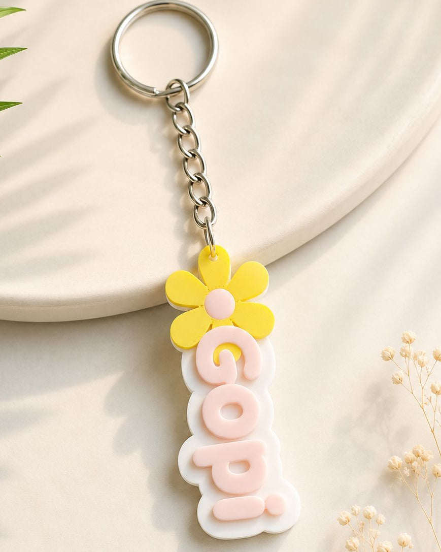 Floral Keychain 2