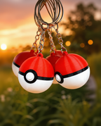 Pokeball Keychain