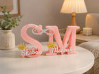 Personalized Couple Name Stand